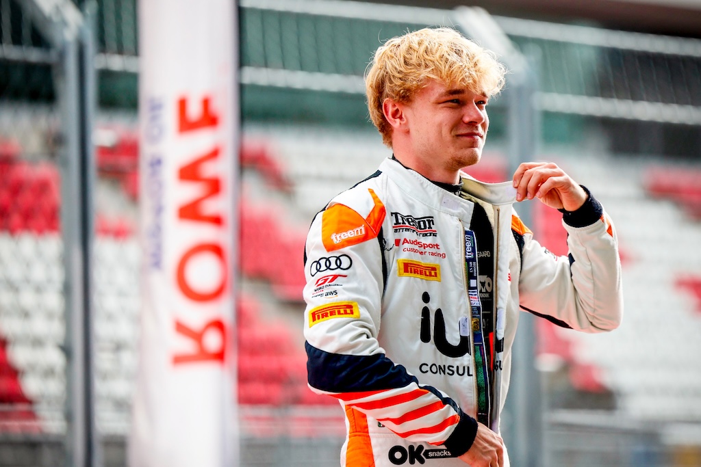 Sejr i Barcelona: Sebastian Øgaard sluttede GT World Challenge på toppen.
(Foto: SRO Motorsports Group)